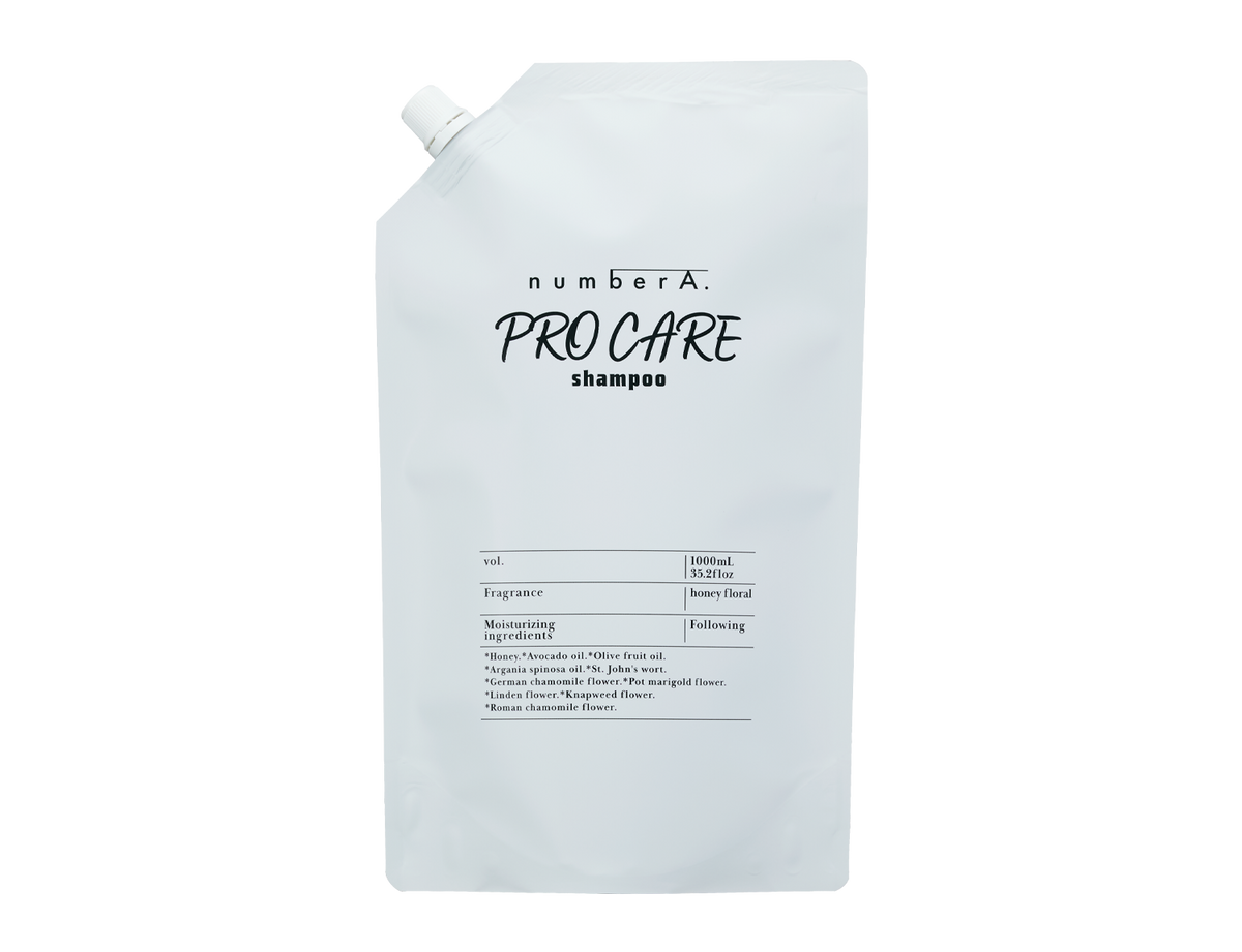 ナンバーエー PRO CARE シャンプー 詰替え用 1000ml – number A.