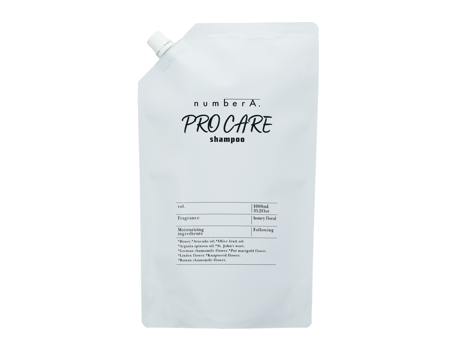 ナンバーエー PRO CARE シャンプー 詰替え用 1000ml – number A.