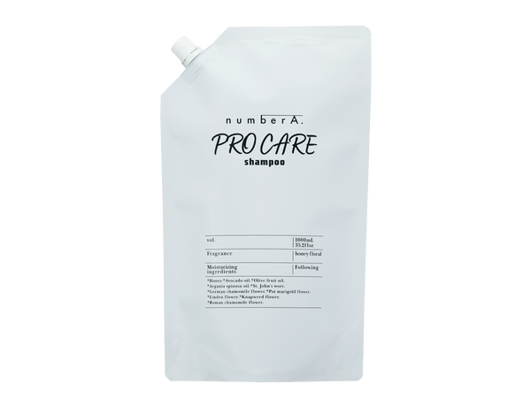ナンバーエー PRO CARE シャンプー 詰替え用 1000ml – number A.