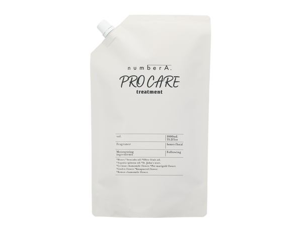 ナンバーエー PRO CARE トリートメント 詰替え用 1000ml – number A.